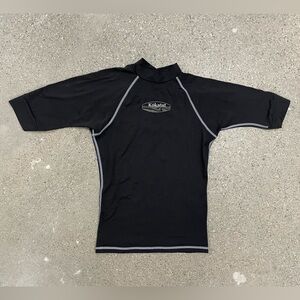 Vintage Made in USA Kokatat Rashguard Wet Dry Shirt Top size Small Black